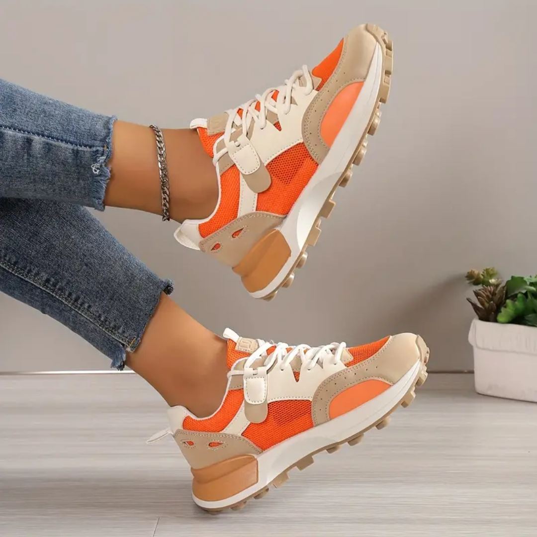 Kate - Ontspannen Dames Color Block Sneakers