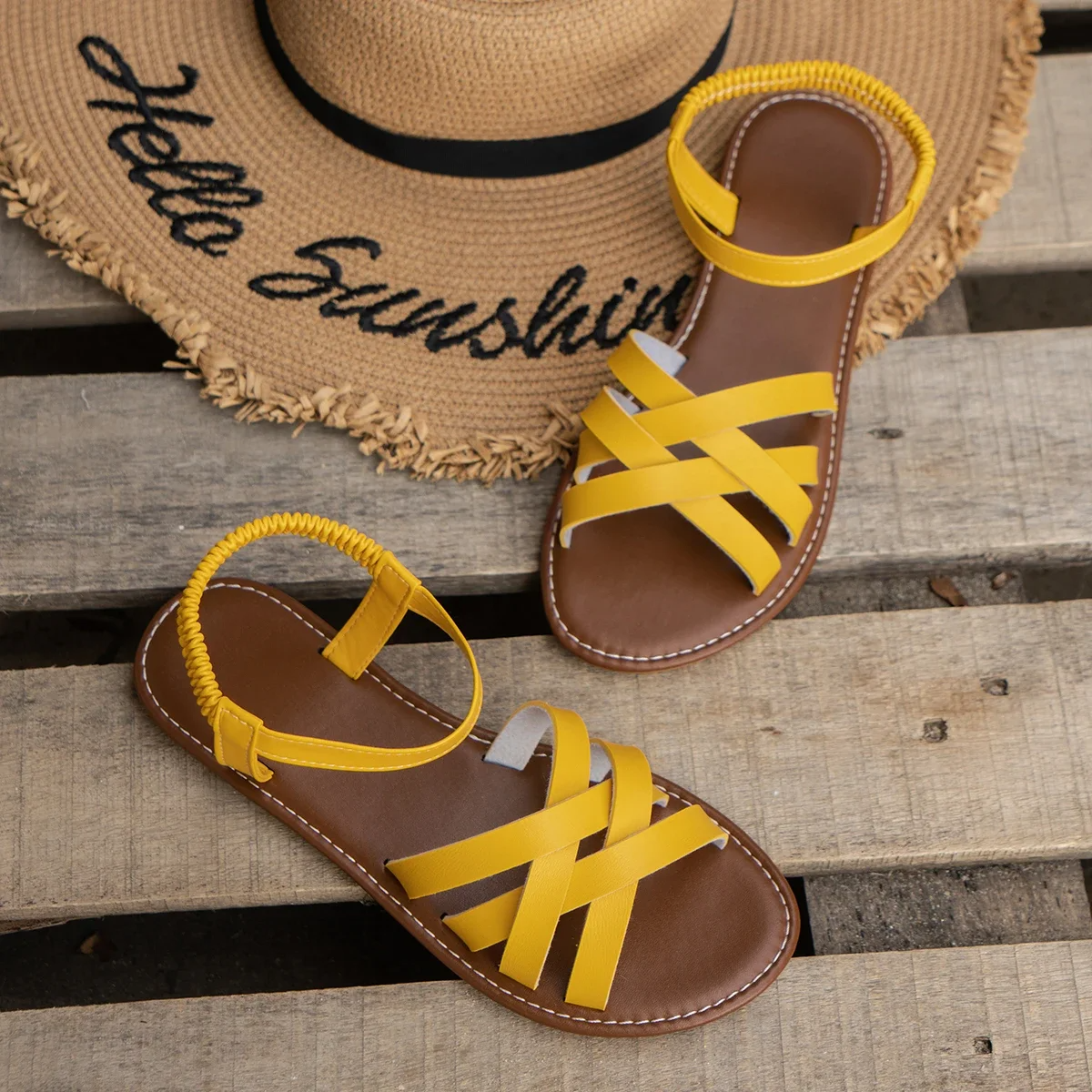 Secile | orthopedische sandalen met vering