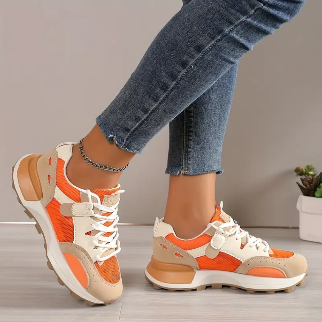 Kate - Ontspannen Dames Color Block Sneakers