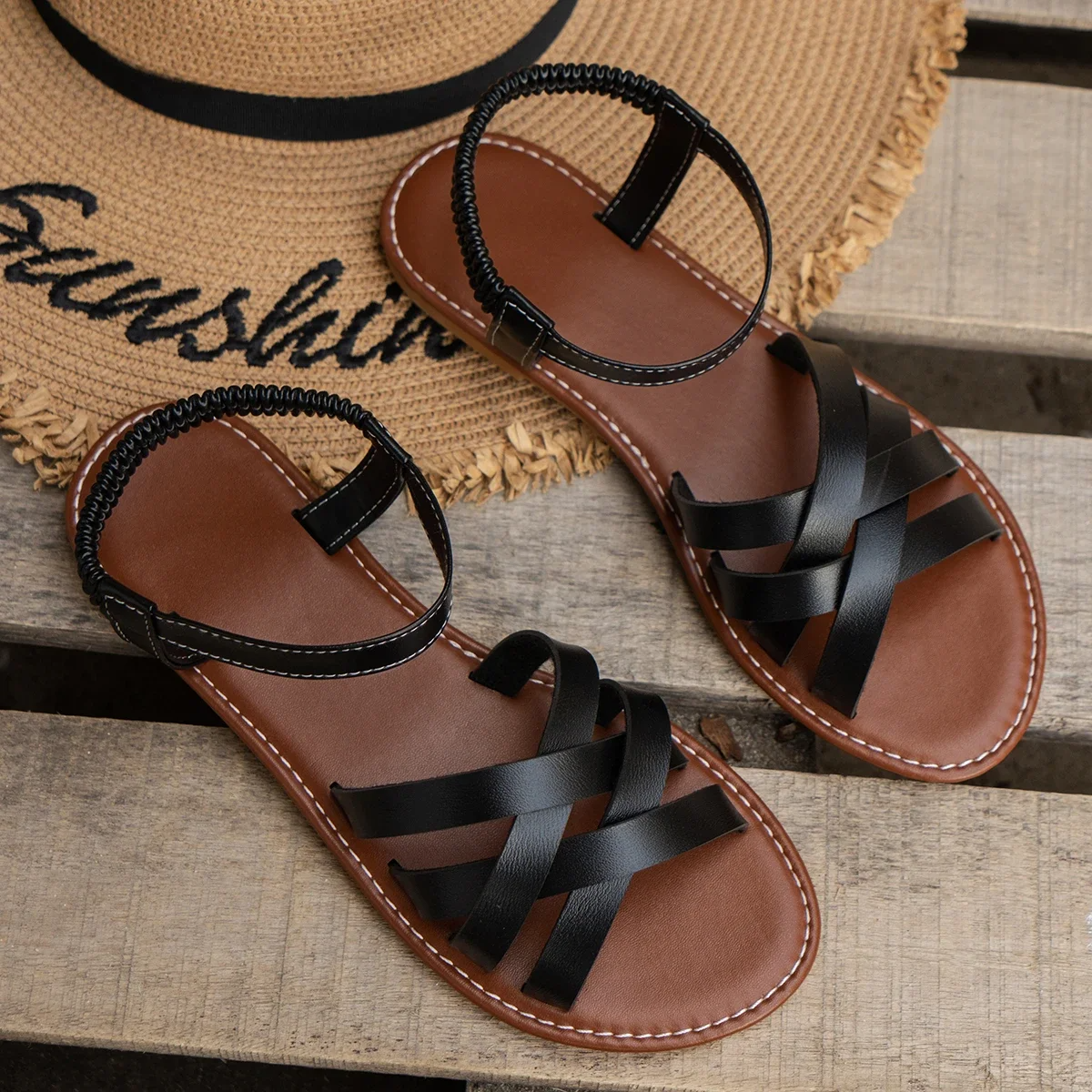 Secile | orthopedische sandalen met vering