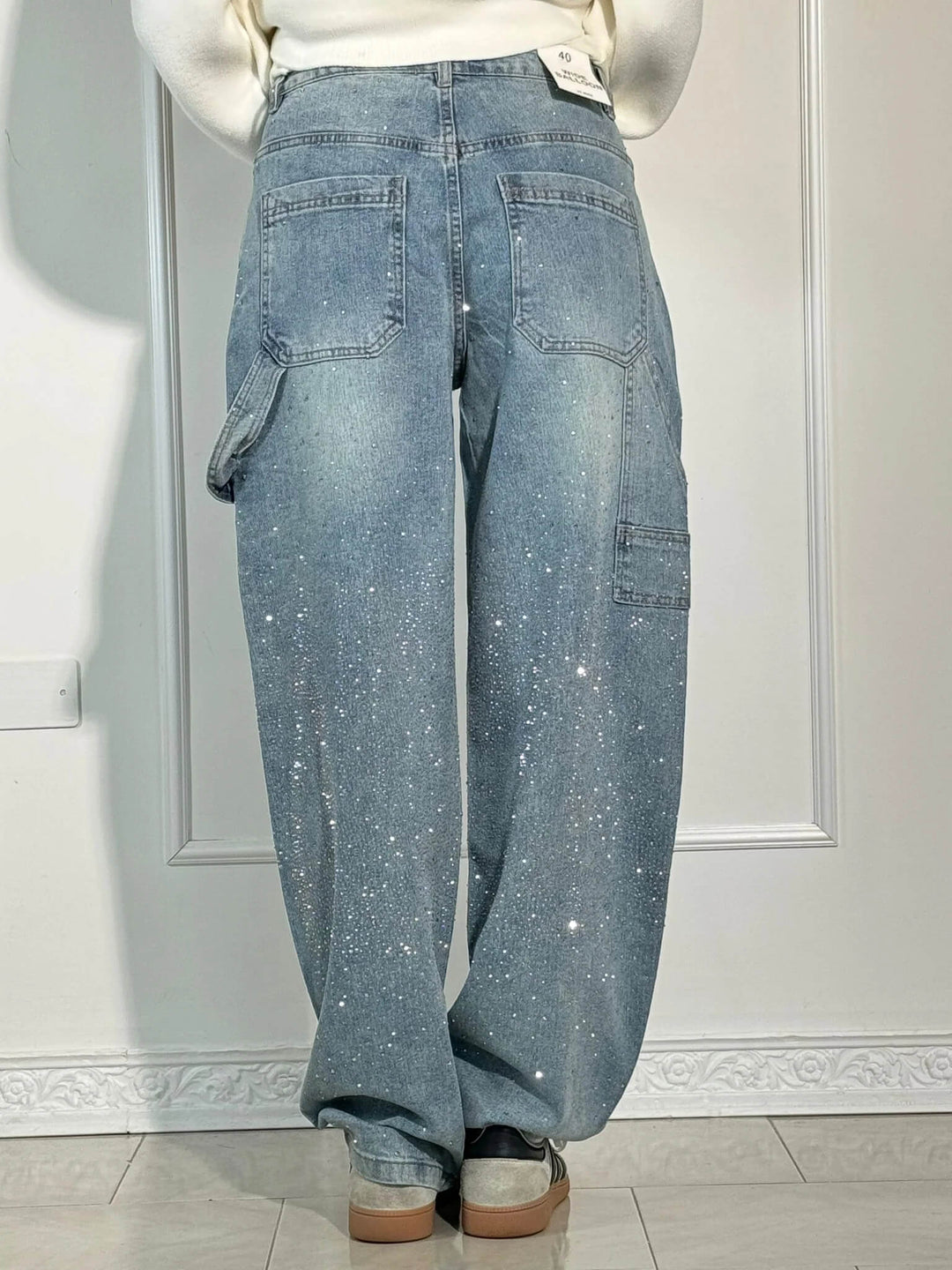 ELSKE I WIJDE PIJP BAGGY BROEK