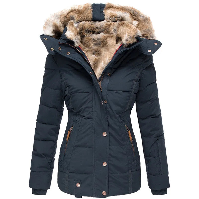 SUZANNE™ | WARME WINTERJAS MET BONTEVOERING