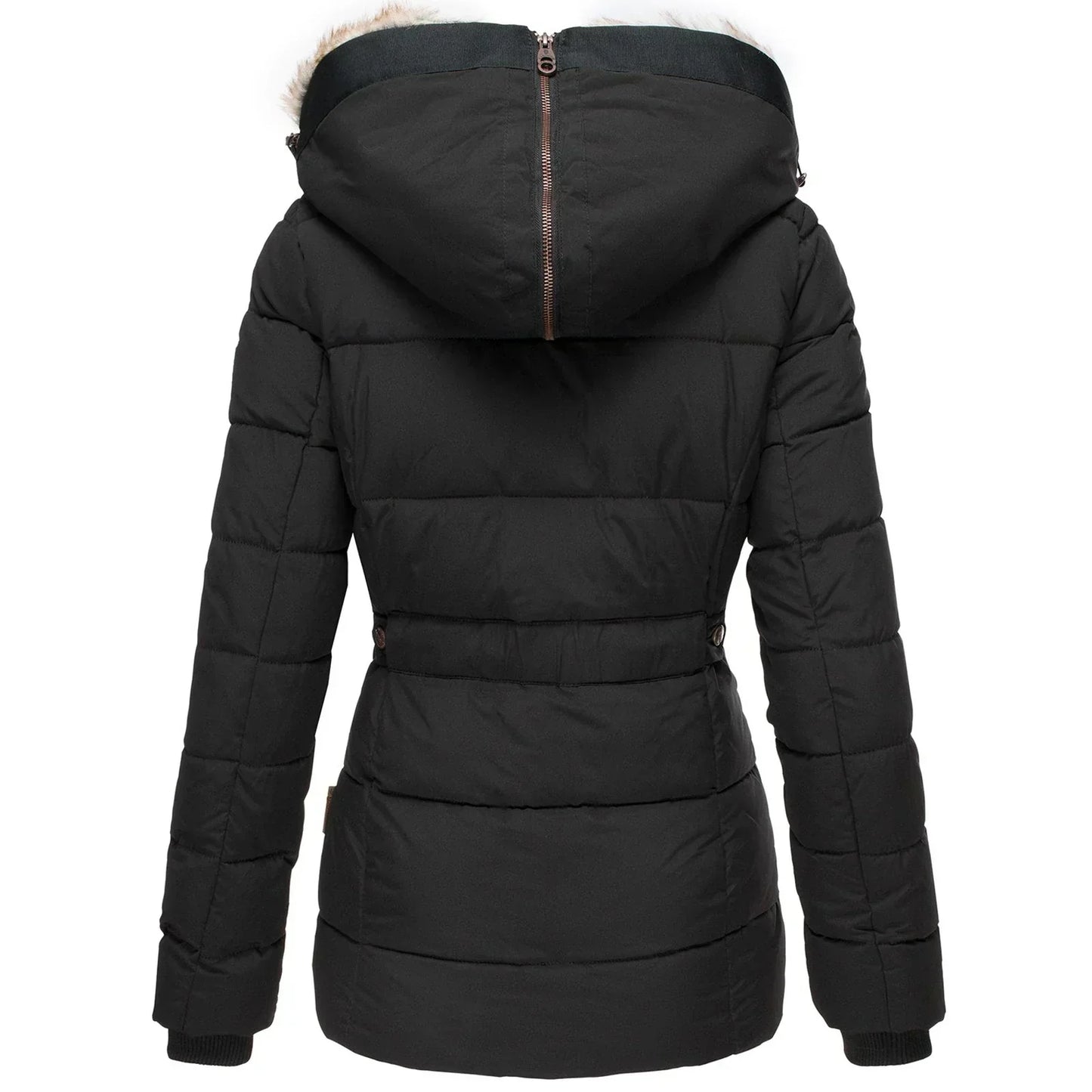 SUZANNE™ | WARME WINTERJAS MET BONTEVOERING