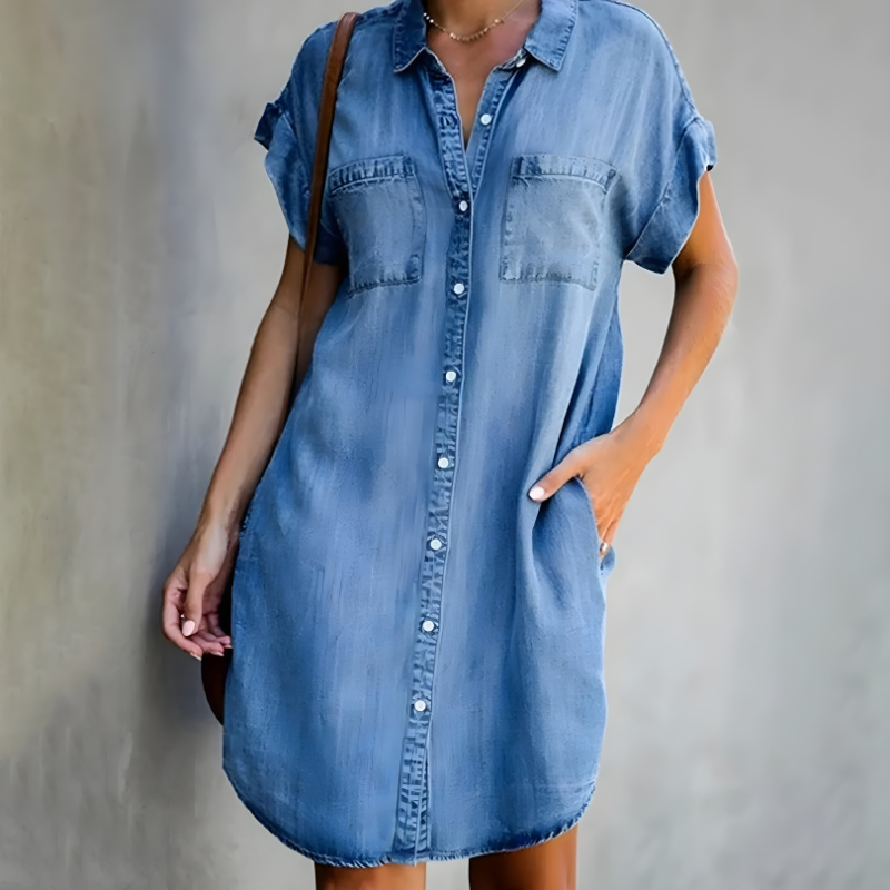 Siera | tijdloze denim jurk