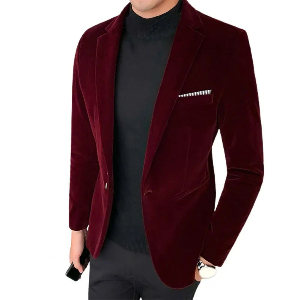 EVERT I MODIEUZE FLUWELEN BLAZER