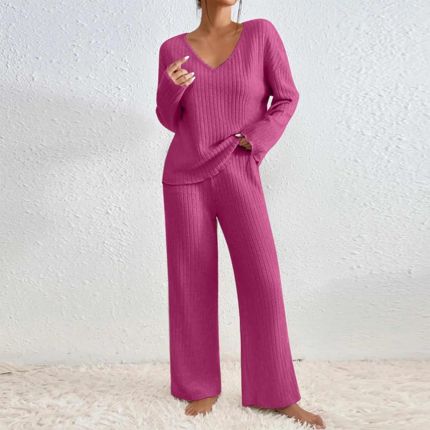 Kylie™ | Gebreide Loungewear Set