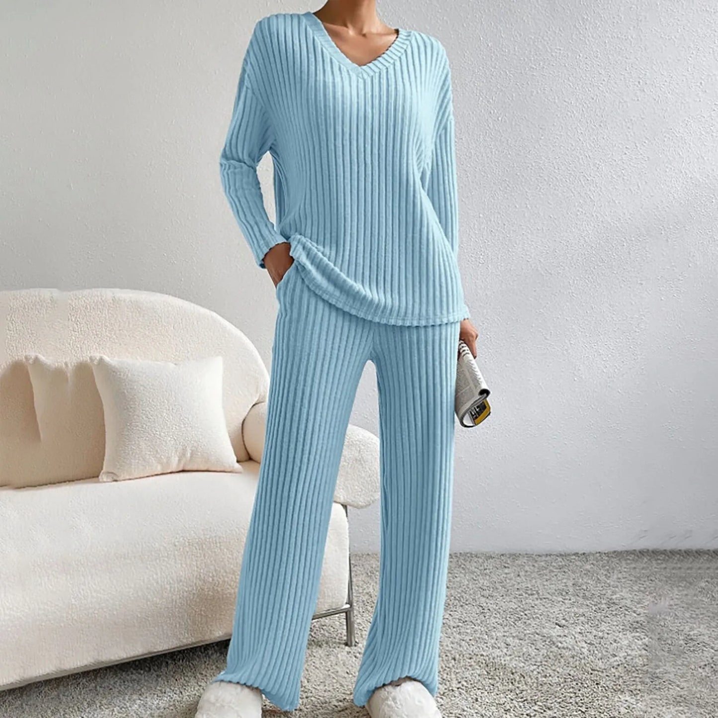 Kylie™ | Gebreide Loungewear Set