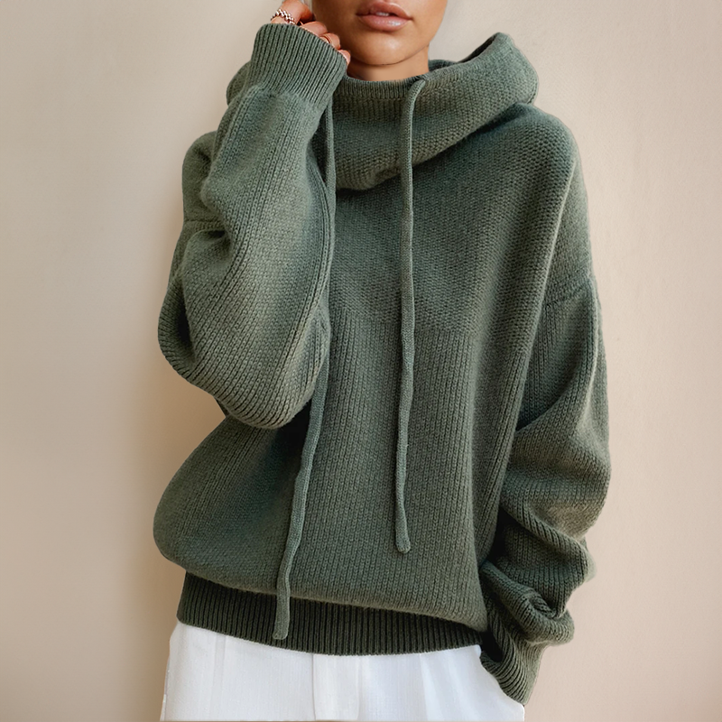 Hanna | Gebreide Hoodie