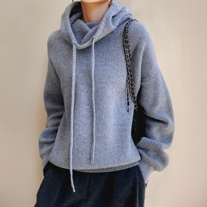 Aria | Knusse Gebreide Hoodie