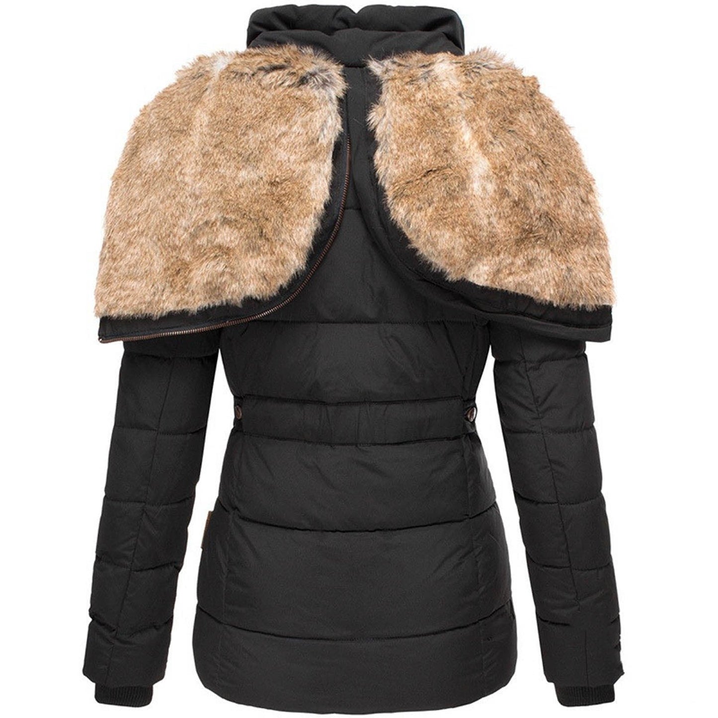 SUZANNE™ | WARME WINTERJAS MET BONTEVOERING